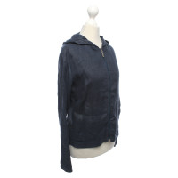 Moschino Jacket/Coat Linen in Blue