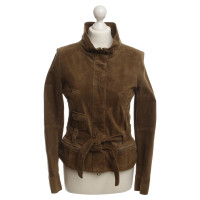 Max & Co Wildlederjacke in Oliv