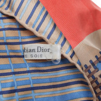 Christian Dior Seidentuch mit grafischem Muster