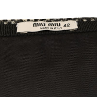 Miu Miu skirt with silver colored rivets