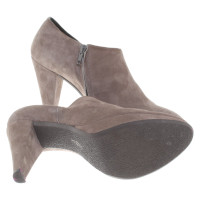 Navyboot Stiefeletten in Taupe