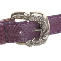 Reptile's House Python belt paars