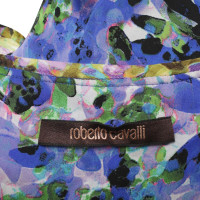 Roberto Cavalli top with pattern