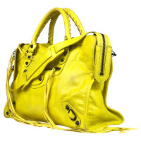 Balenciaga Shoulder bag Leather in Yellow