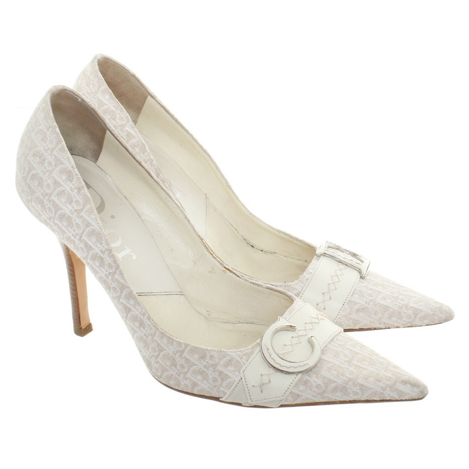 Christian Dior pumps met logo patroon