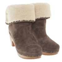 Ugg Australia Ankle boots with fur trim