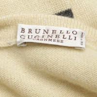 Brunello Cucinelli top in cashmere a righe
