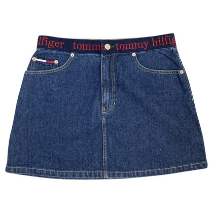 Tommy Hilfiger Gonna in Cotone in Blu