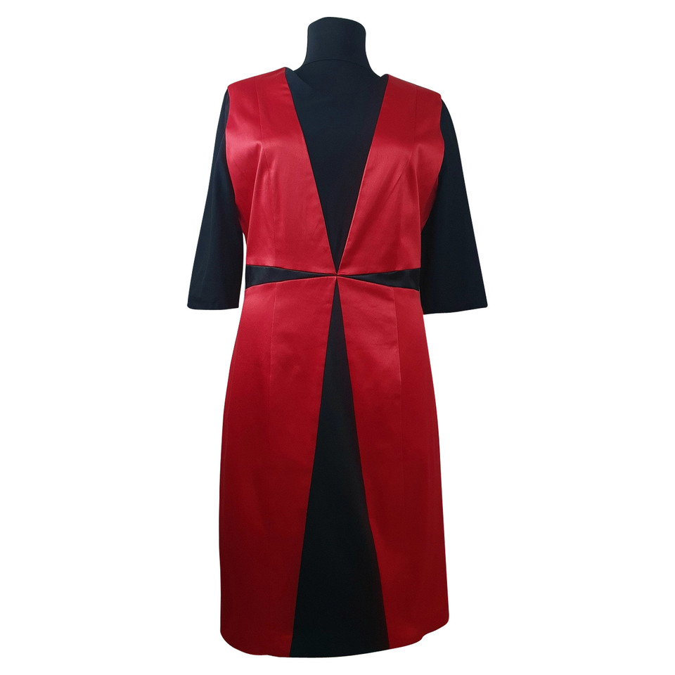 Marcel Ostertag Dress Silk in Red