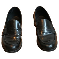 Closed Leather moccasins black mt 41