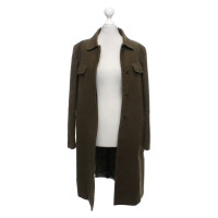 Helmut Lang Giacca/Cappotto in Cotone in Verde oliva