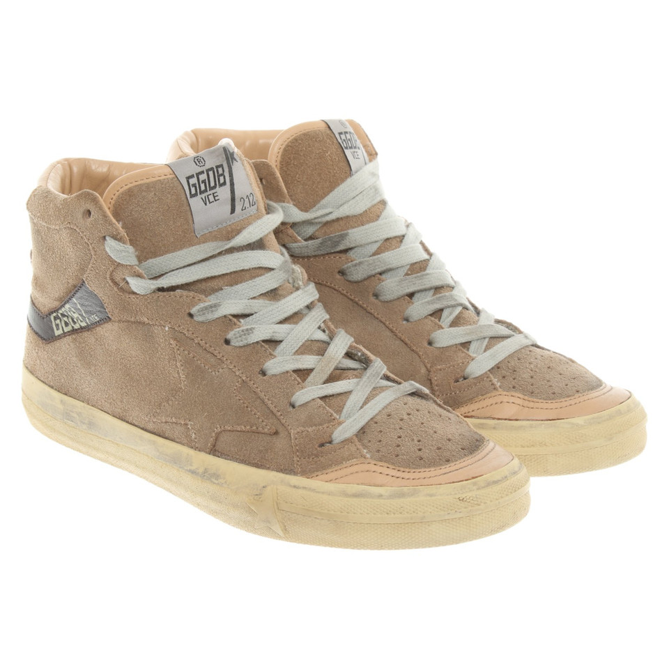 Golden Goose Trainers Leather in Beige