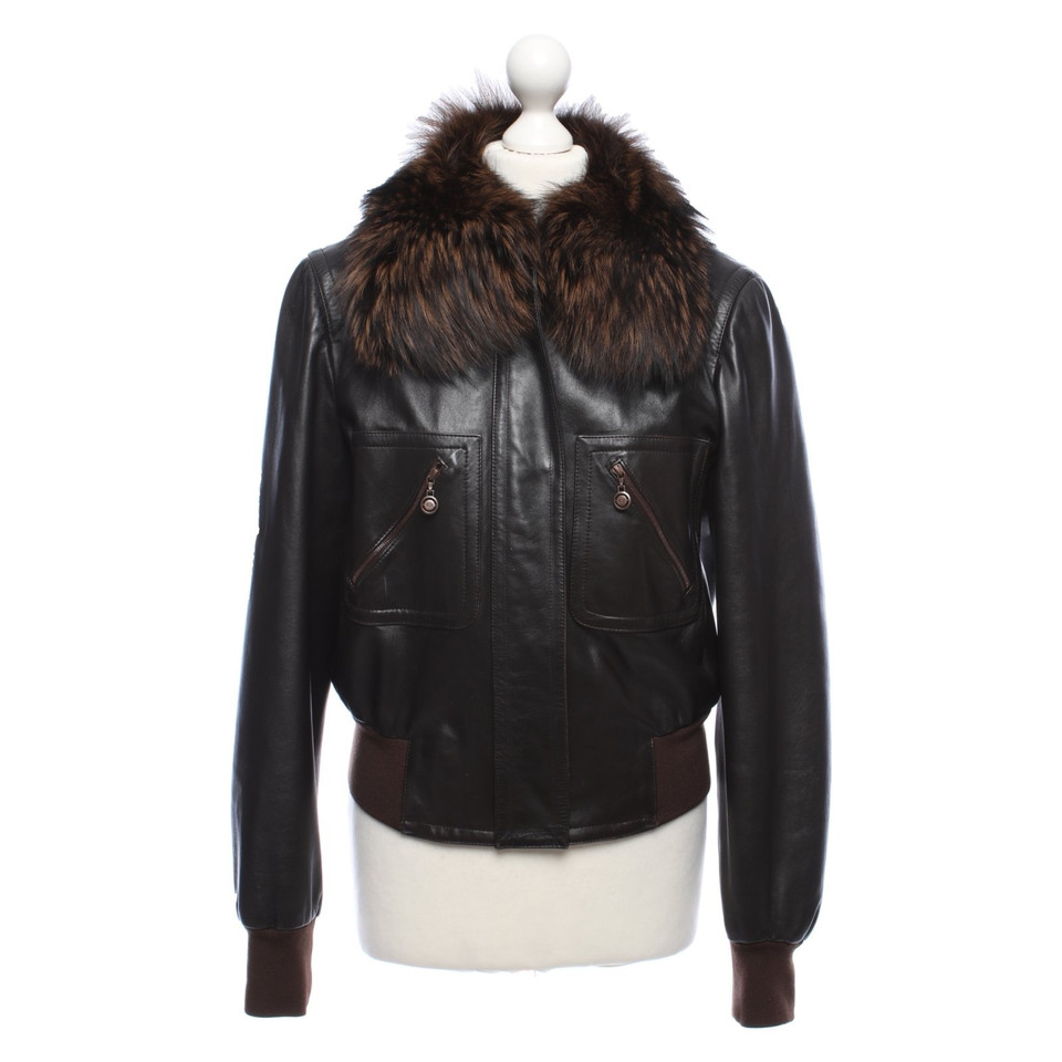 Escada Jacke aus Leder