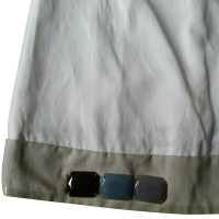 Sport Max Off-white linen/cotton top