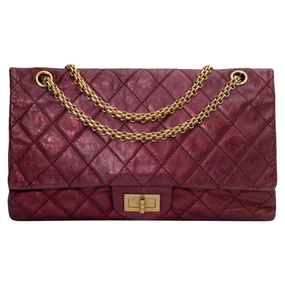 Chanel 2.55 en Cuir en Violet