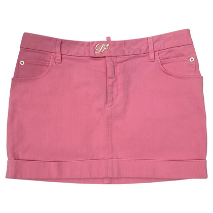 Dsquared2 Rock aus Baumwolle in Rosa / Pink