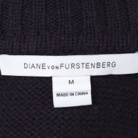 Diane Von Furstenberg Pull en violet foncé