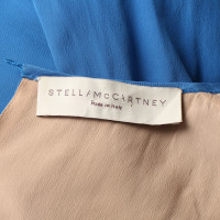 Stella McCartney Robe en Soie en Bleu