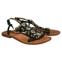 Dsquared2 Sandals with gemstone trimming