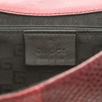 Gucci clutch in rosso