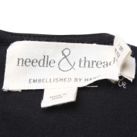Needle & Thread Robe en noir