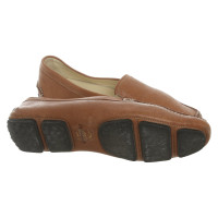 Jil Sander Slippers/Ballerinas Leather in Brown
