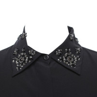 Prada Blouse met decoratieve stenen