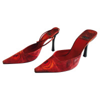 Casadei Sandals Leather in Red