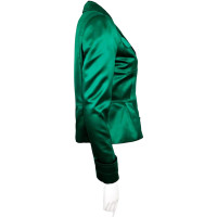 Gucci Blazer aus Seide in Grün