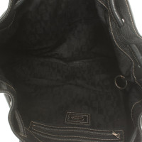 Furla Handtasche aus Leder in Schwarz