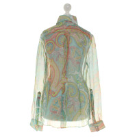 Dolce & Gabbana Paisley pattern silk blouse