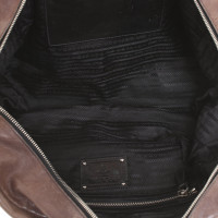 Prada Handtasche aus Leder in Braun