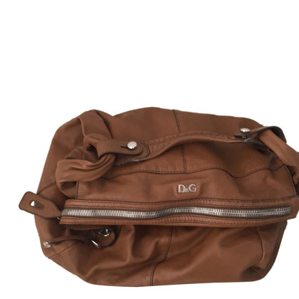 D&G Handtasche aus Leder in Braun