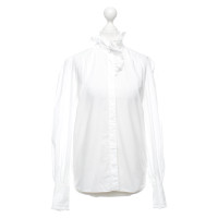 H&M (Designers Collection For H&M) Oberteil aus Baumwolle in Weiß