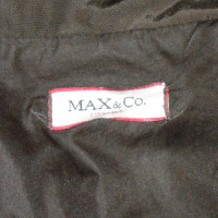 Max & Co Doorgestikte jack Brown