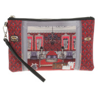 Moschino Love clutch with motif