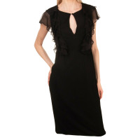Mila Schön Concept Kleid aus Viskose in Schwarz