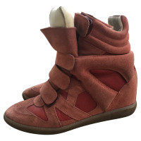 Isabel Marant Trainers Suede in Red
