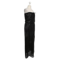 Armani Jeans Neckholder-Kleid mit Pailletten