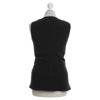 Victoria Beckham Top with V-neck in black