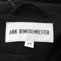 Ann Demeulemeester Tailleur pantalone in nero
