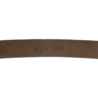 Reptile's House Ceinture en cuir de lézard