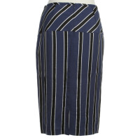 Acne skirt with stripe pattern