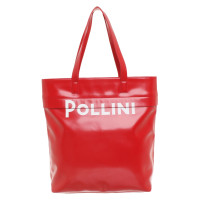 Pollini Shopper in Pelle in Rosso
