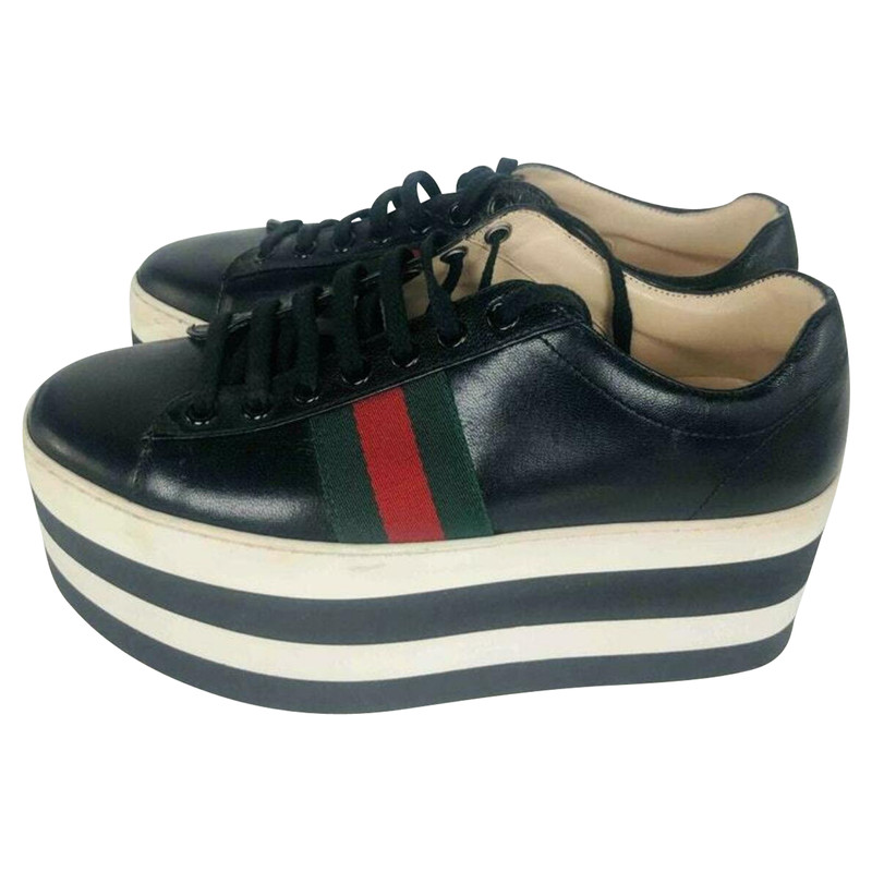 second hand gucci trainers