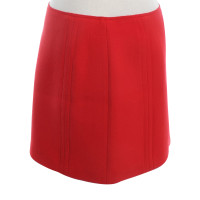 Jil Sander rok in rood