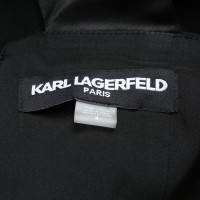 Karl Lagerfeld Kleid in Schwarz