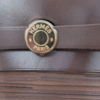 Hermès Herbag 31 Leather in Brown