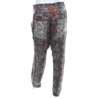 Isabel Marant Silk trousers with pattern