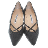 Manolo Blahnik pumps in grey